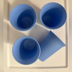 Tupperware Bell tumblers